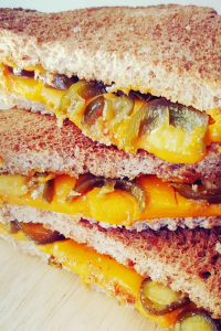 vegan jalapeno grilled cheese sandwich recipe