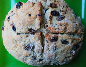 Vegan Irish Soda Bread, Low-fat, Oil-Free