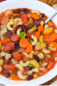 Vegan Minestrone: Gluten-Free, SOS-Free