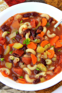 Vegan Minestrone: Gluten-Free, SOS-Free