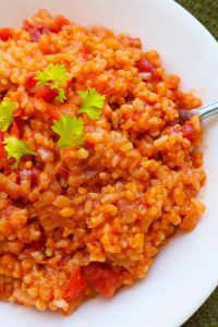 Vegan Spanish Rice: SOS-Free. Gluten Free (Instant Pot)