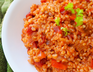 Vegan Spanish Rice: SOS-Free. Gluten Free (Instant Pot)