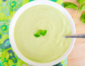 Chilled Cucumber Soup: Raw Vegan, Oil-Free