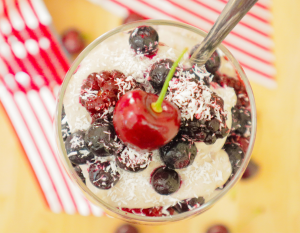 vegan dessert, vegan parfait