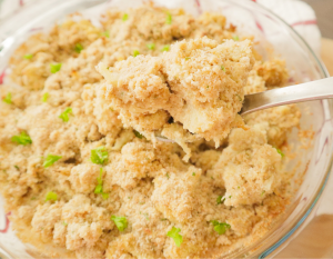 Cheesy Vegan Cauliflower Casserole