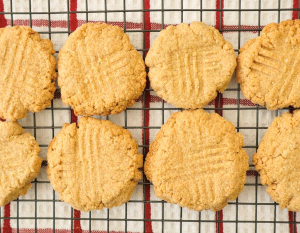 Vegan Keto Peanut Butter Cookies