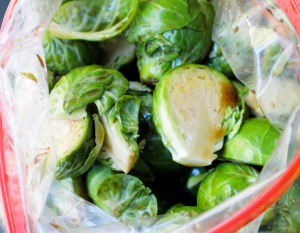Sweet Maple Roasted Brussels Sprouts (Oil-Free)