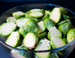 Sweet Maple Roasted Brussels Sprouts (Oil-Free)