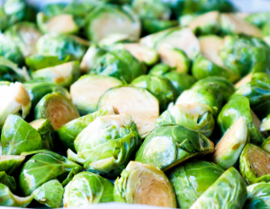 Sweet Maple Roasted Brussels Sprouts (Oil-Free)